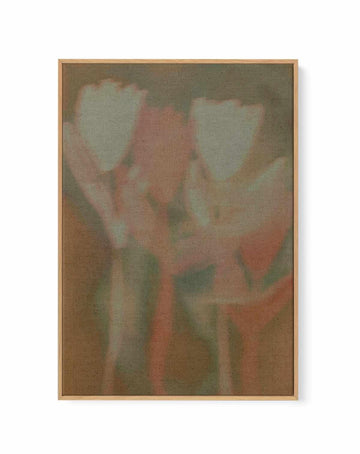 Soft Blossom 8 by Shatha Al Dafai | Framed Canvas Art Print from Olive et Oriel where you can shop wallpaper and artworks online