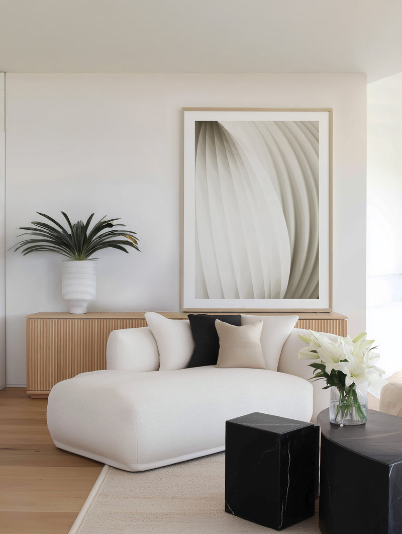 Soft Flowing Curves by Christina Sillen | Art Print