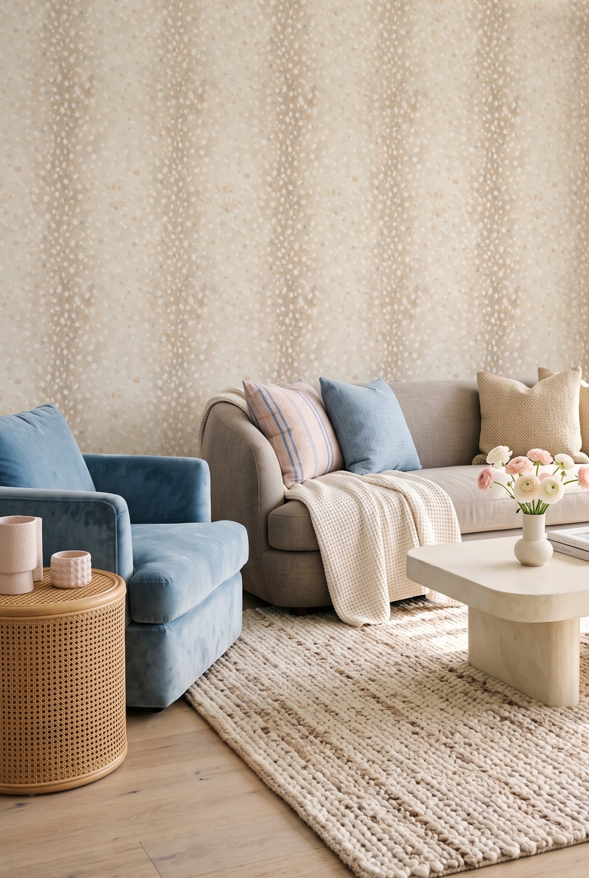 Soft Hide Spots Wallpaper