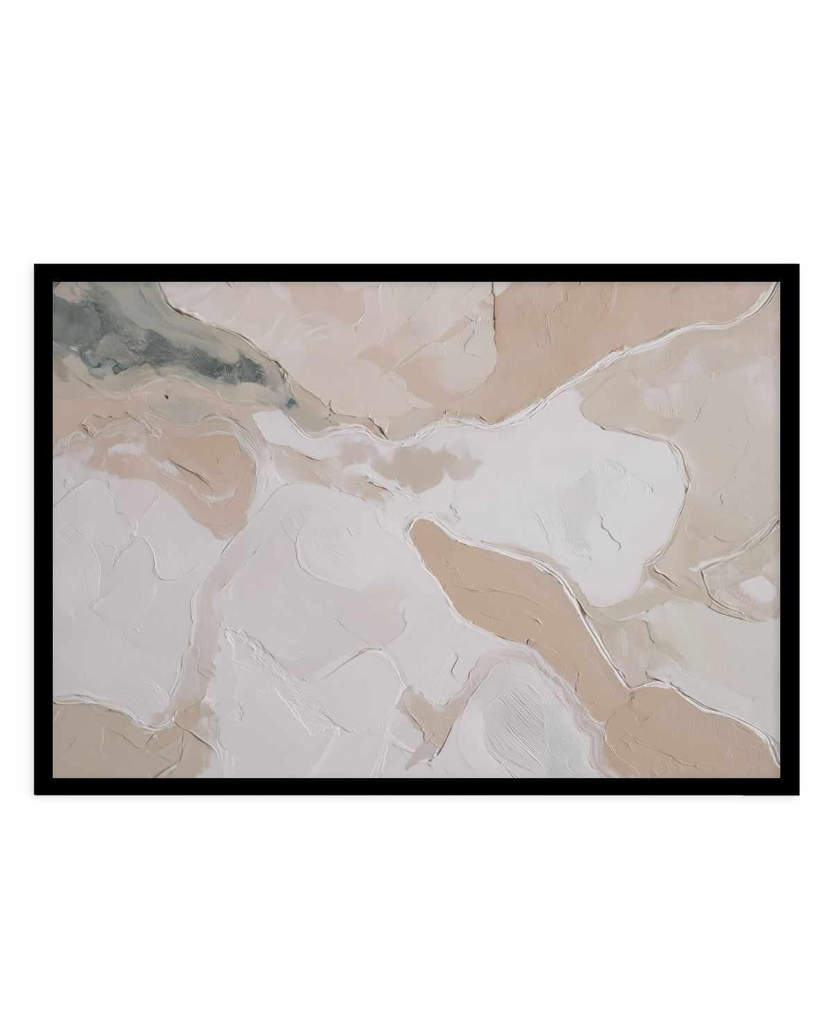 Soft Limestone I Art Print — art print Australia borderless