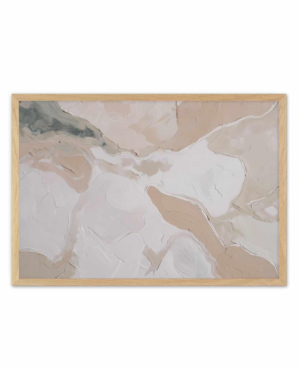 Soft Limestone I Art Print — art print Australia borderless