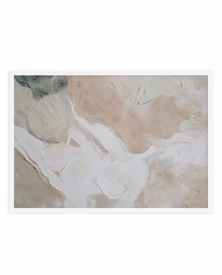 Soft Limestone II Art Print — art print Australia borderless