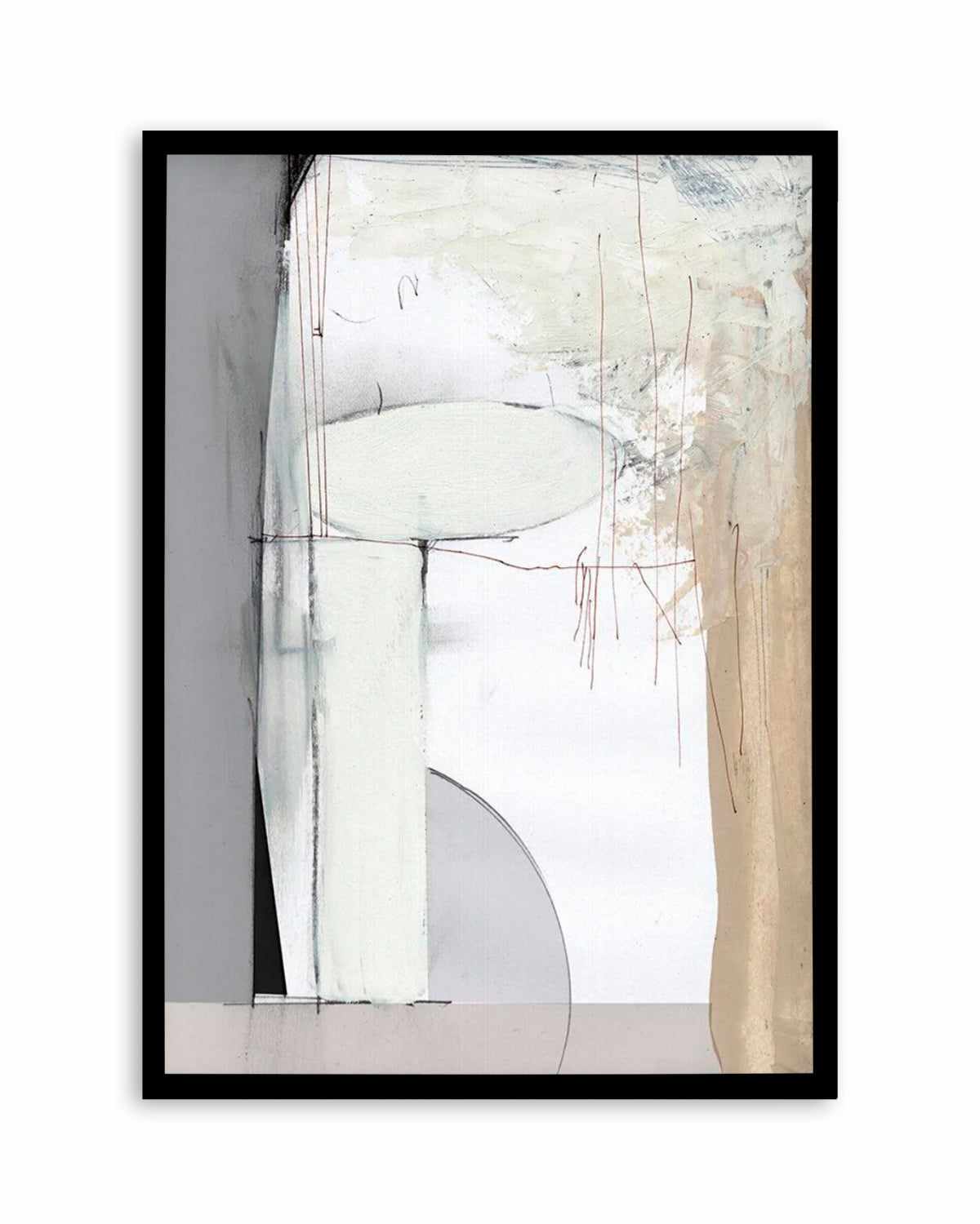 Soft Neutral by Dan Hobday Art Print