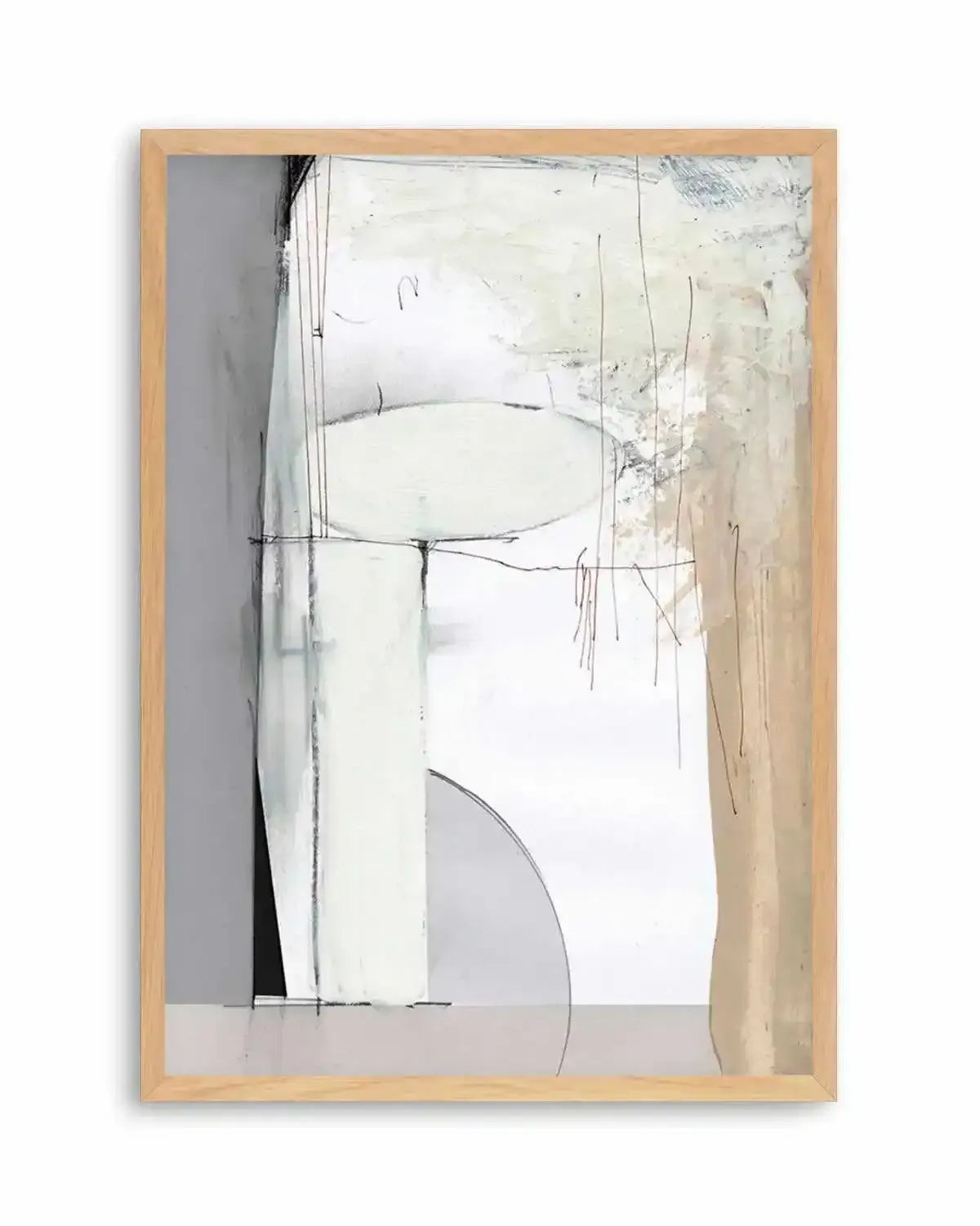 Soft Neutral by Dan Hobday Art Print from Olive et Oriel where you can shop wallpaper and artworks online