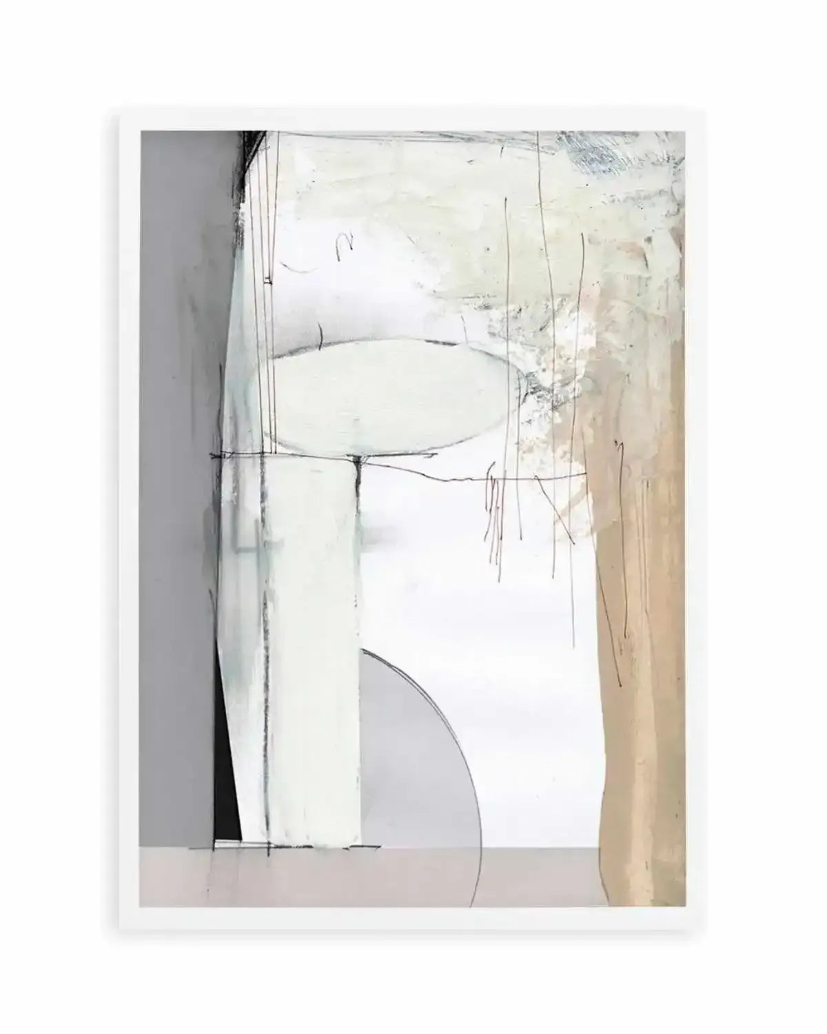 Soft Neutral by Dan Hobday Art Print from Olive et Oriel where you can shop wallpaper and artworks online