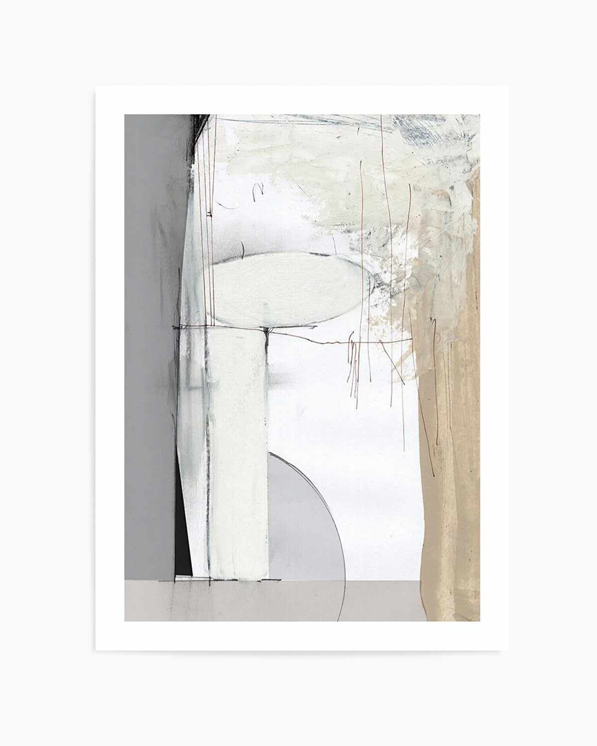 Soft Neutral by Dan Hobday Art Print