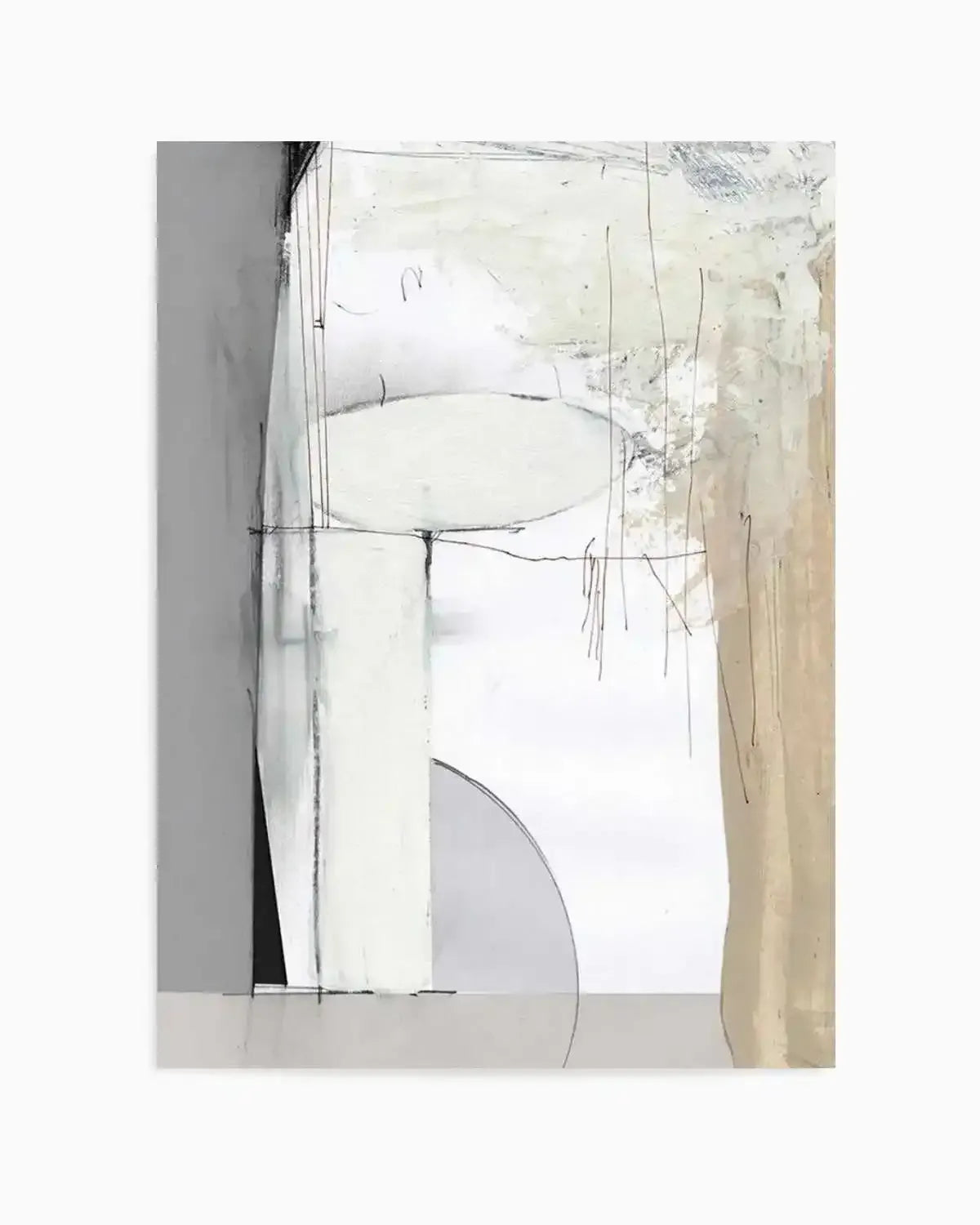Soft Neutral by Dan Hobday Art Print from Olive et Oriel where you can shop wallpaper and artworks online