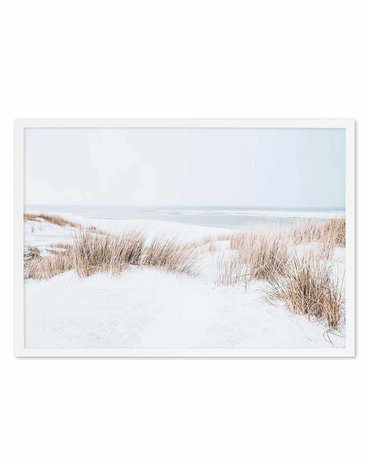 Soft Sea Dunes Art Print