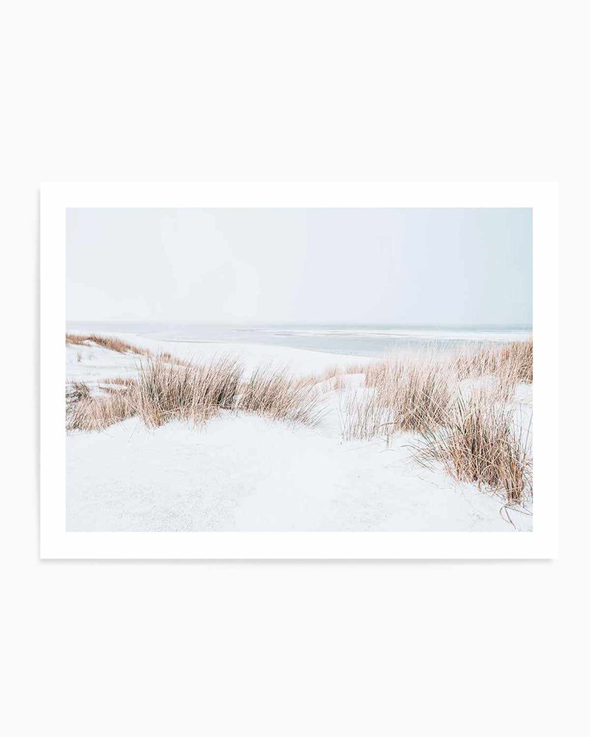 Soft Sea Dunes Art Print