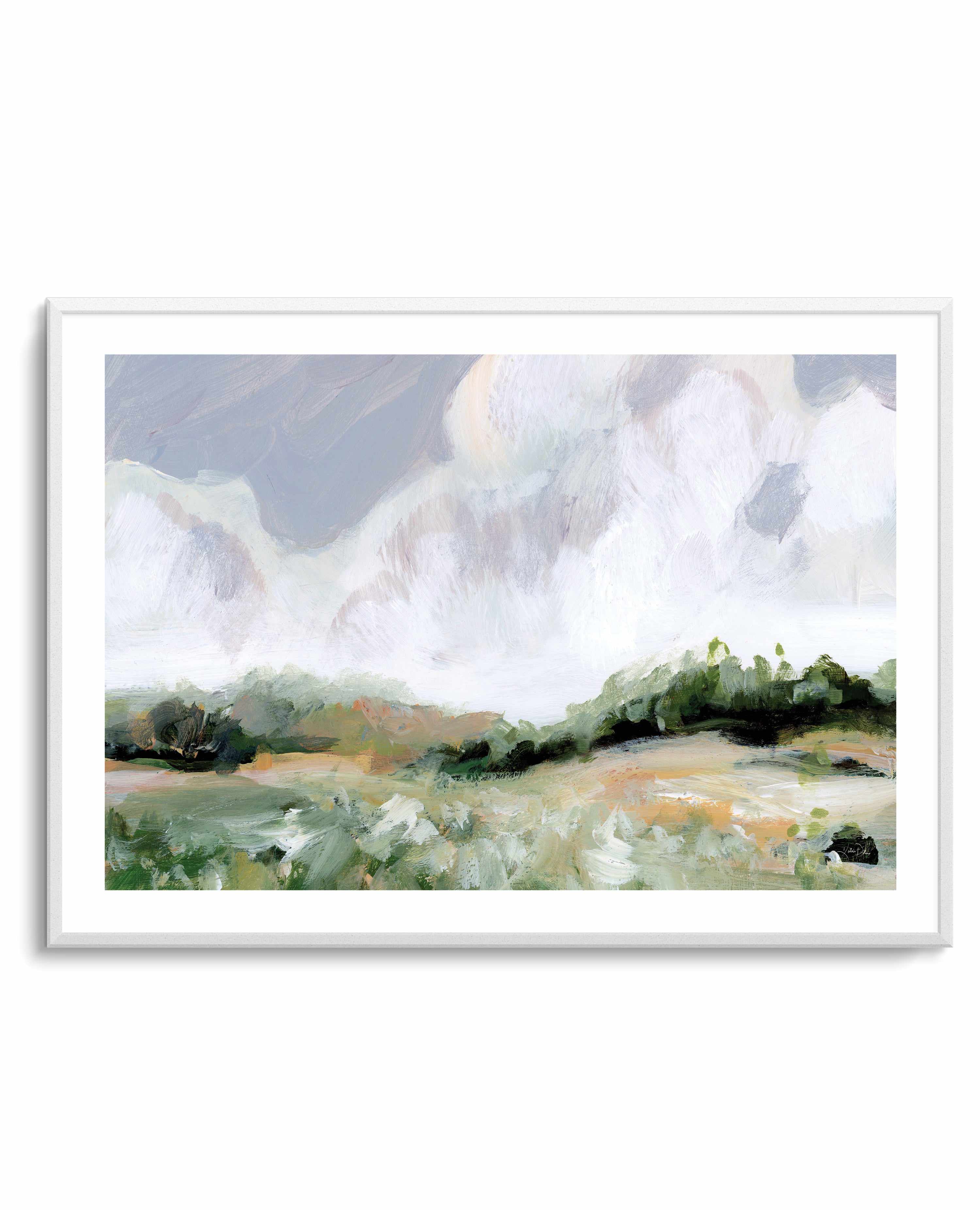 Soft Summer Sky | Art Print