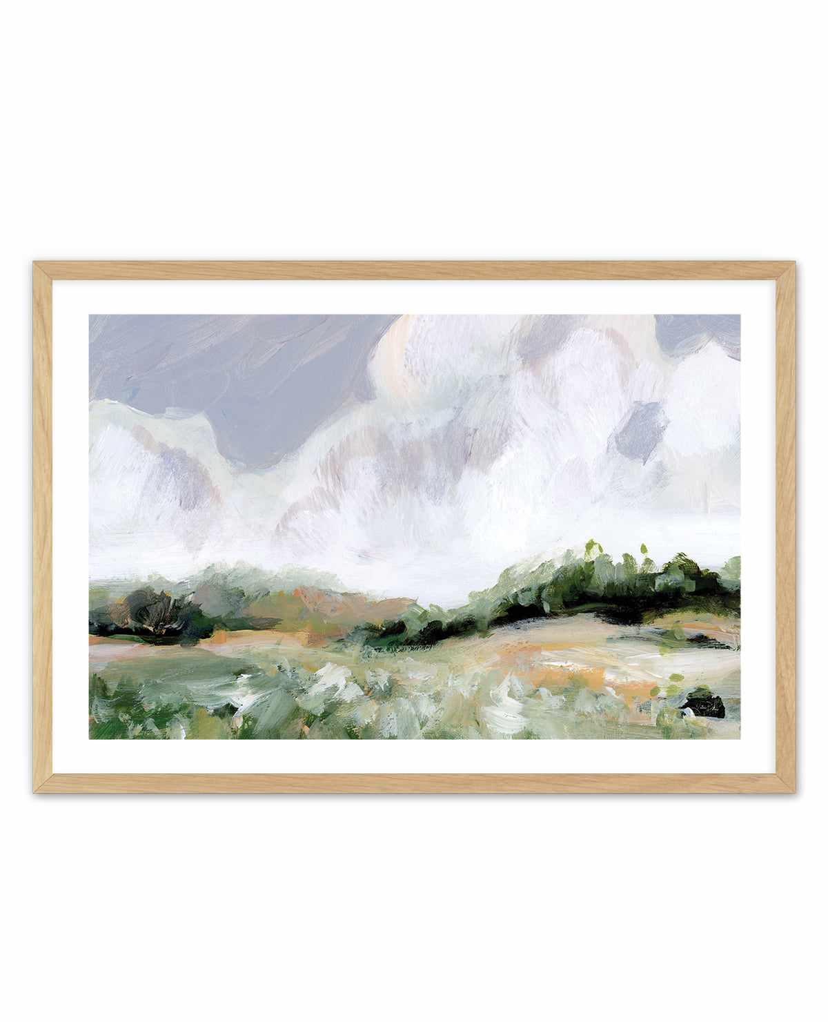 Soft Summer Sky | Art Print