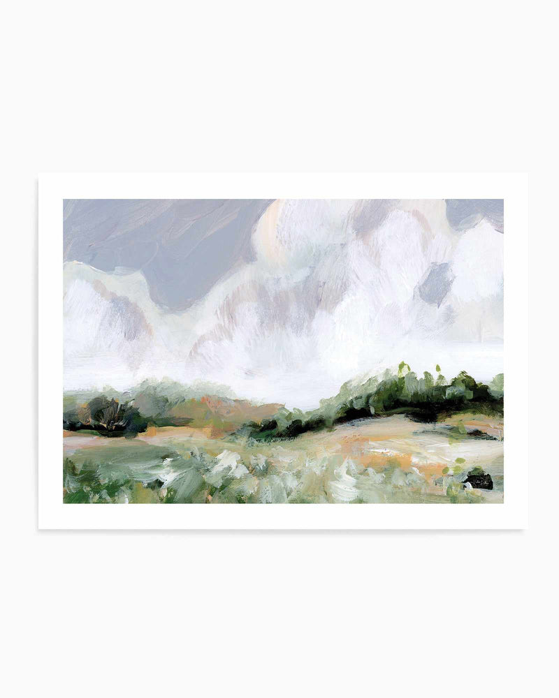 Soft Summer Sky | Art Print