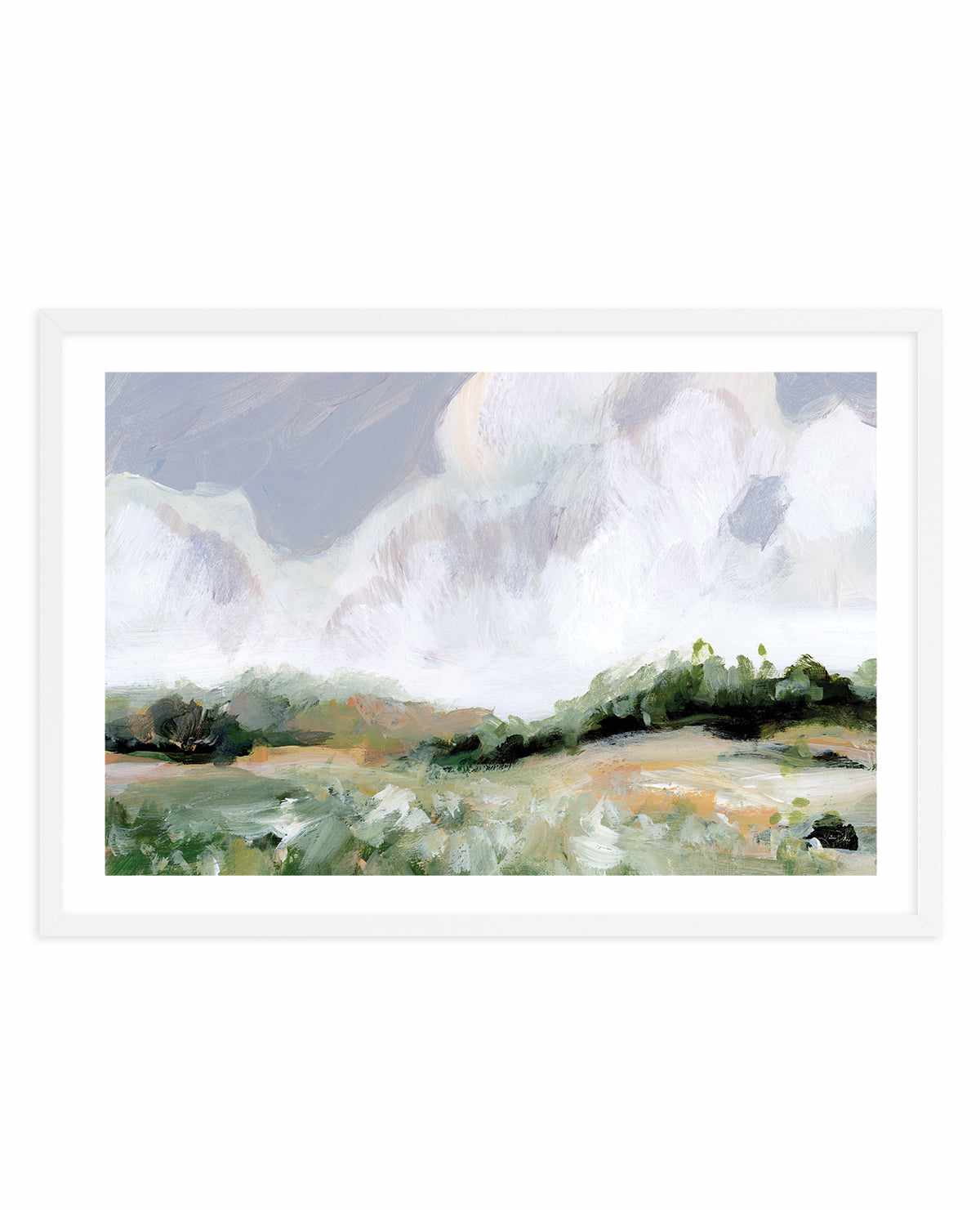 Soft Summer Sky | Art Print