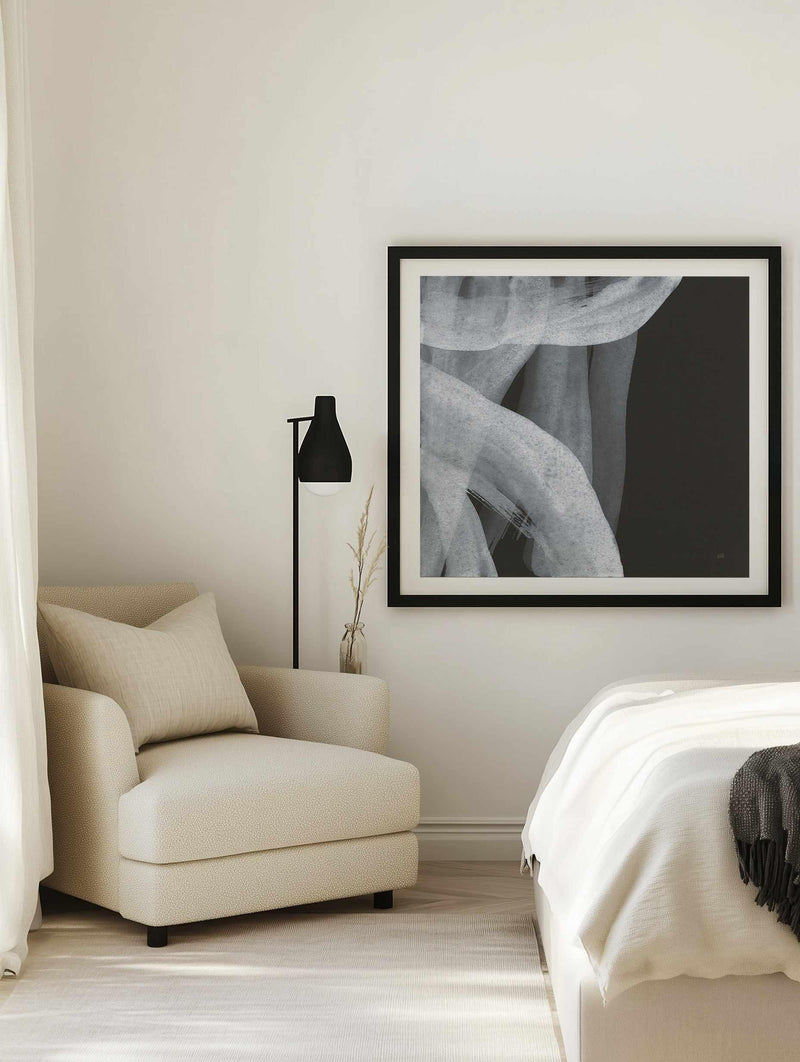 Soft White IV | Art Print from Olive et Oriel where you can shop wallpaper and artworks online