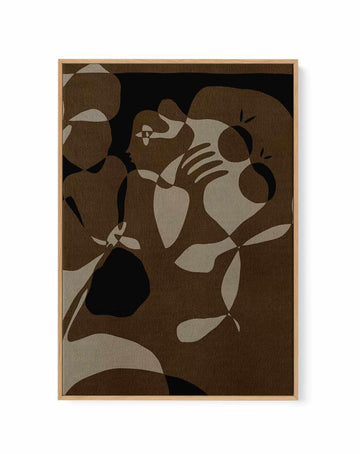 Soil And Spirit 1 by Shatha Al Dafai | Framed Canvas Art Print from Olive et Oriel where you can shop wallpaper and artworks online