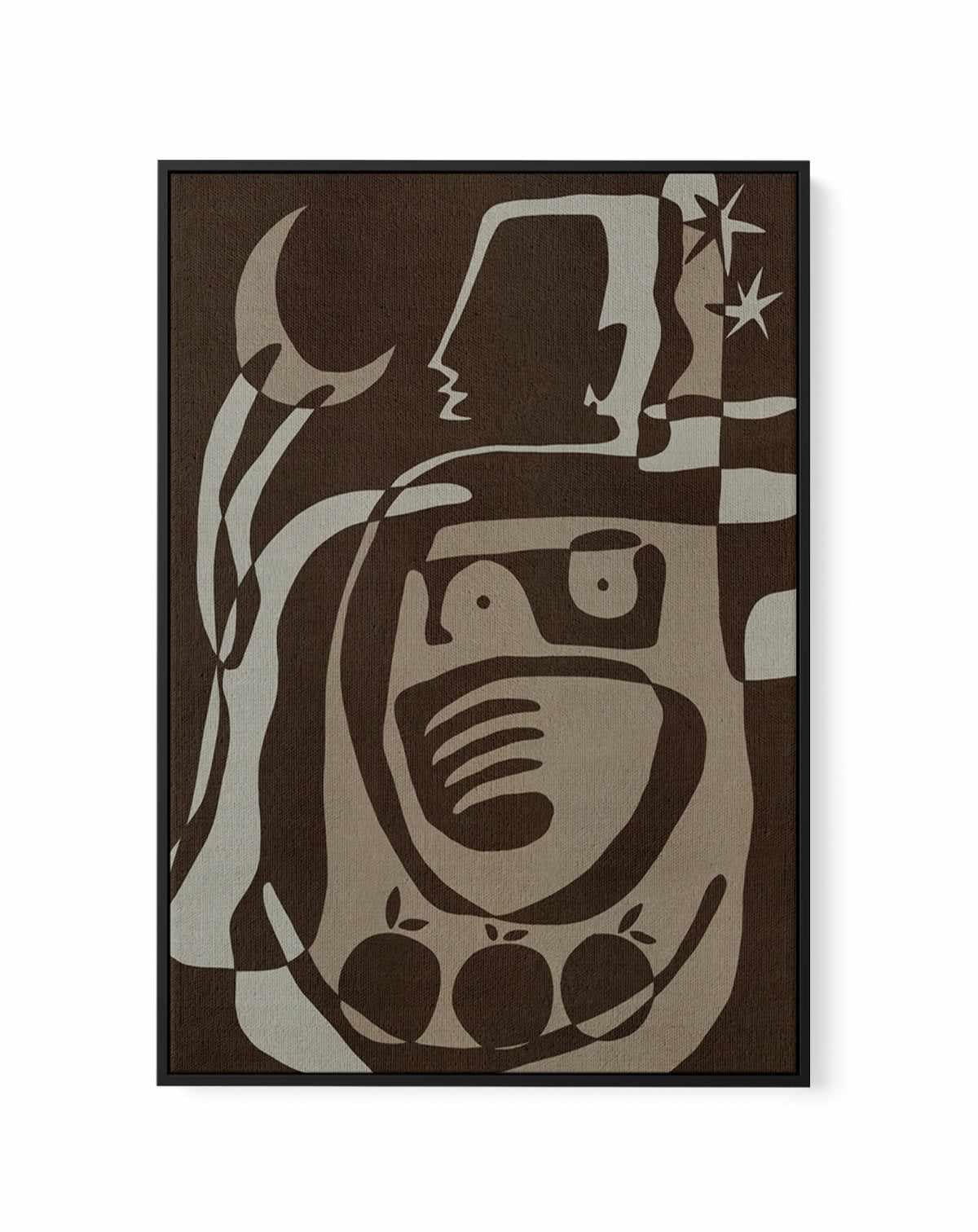 Soil And Spirit 2 by Shatha Al Dafai | Framed Canvas Art Print from Olive et Oriel where you can shop wallpaper and artworks online