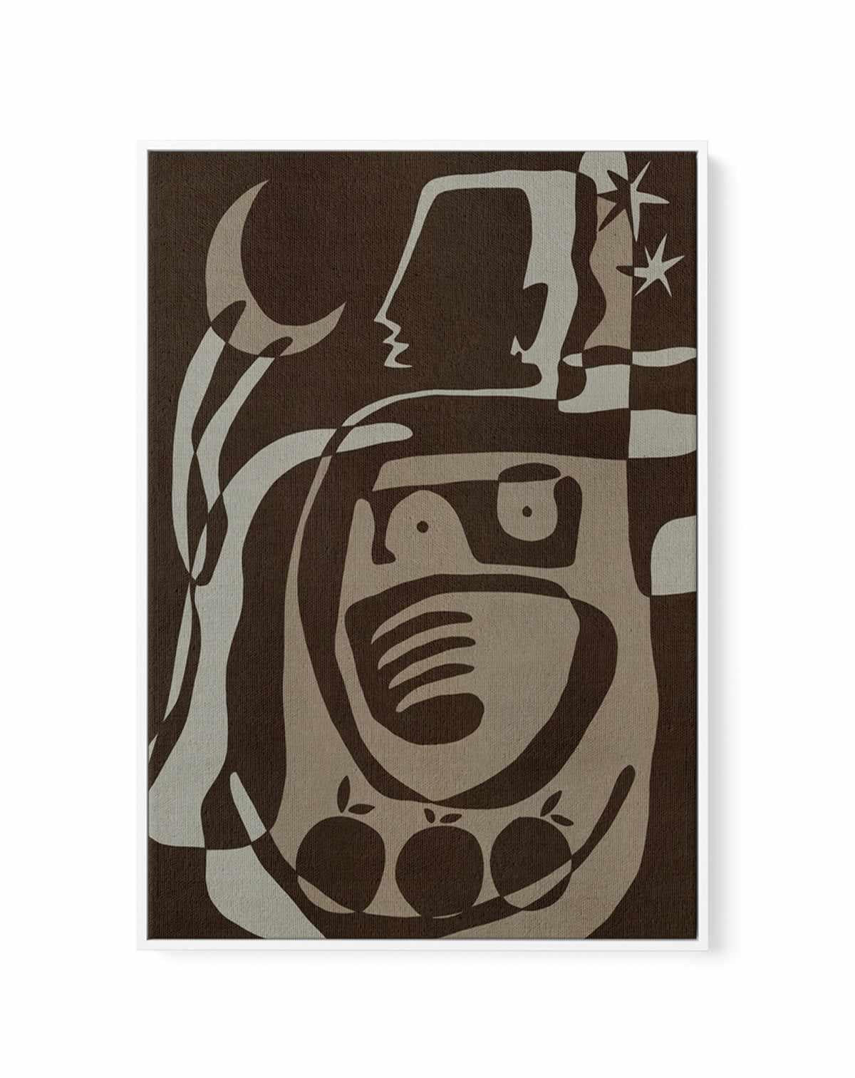 Soil And Spirit 2 by Shatha Al Dafai | Framed Canvas Art Print from Olive et Oriel where you can shop wallpaper and artworks online