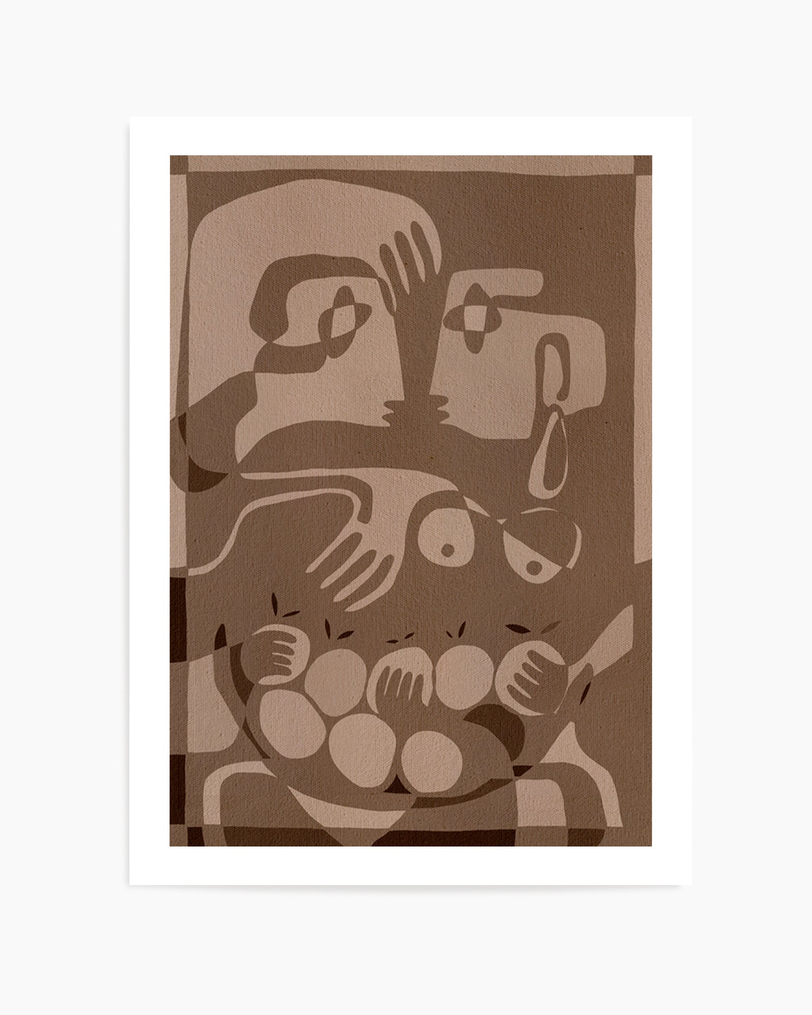 Soil And Spirit 3 by Shatha Al Dafai | Art Print