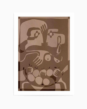 Soil And Spirit 3 by Shatha Al Dafai | Art Print from Olive et Oriel where you can shop wallpaper and artworks online