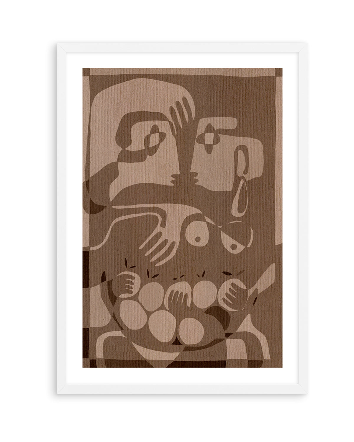 Soil And Spirit 3 by Shatha Al Dafai | Art Print