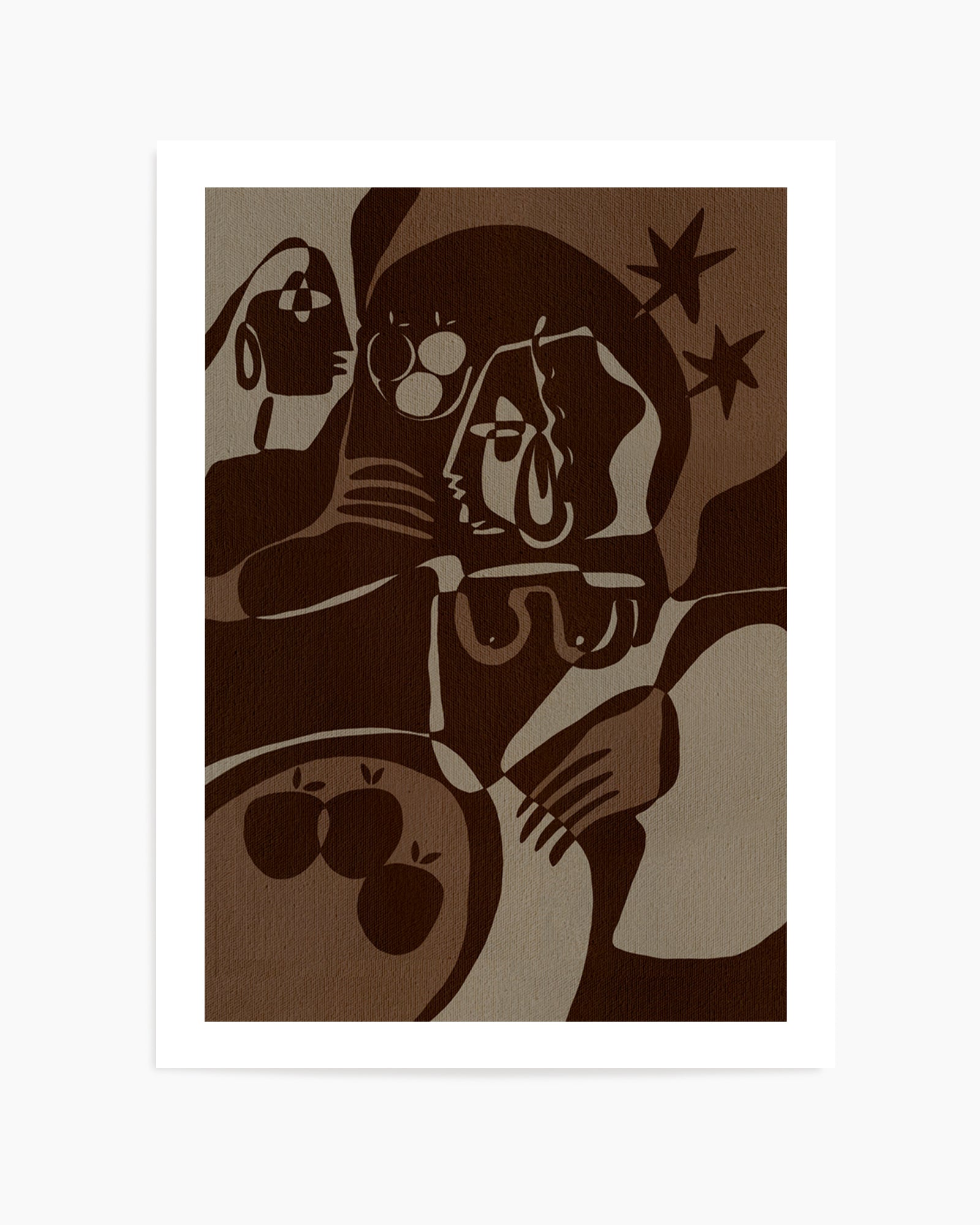 Soil And Spirit 4 by Shatha Al Dafai | Art Print