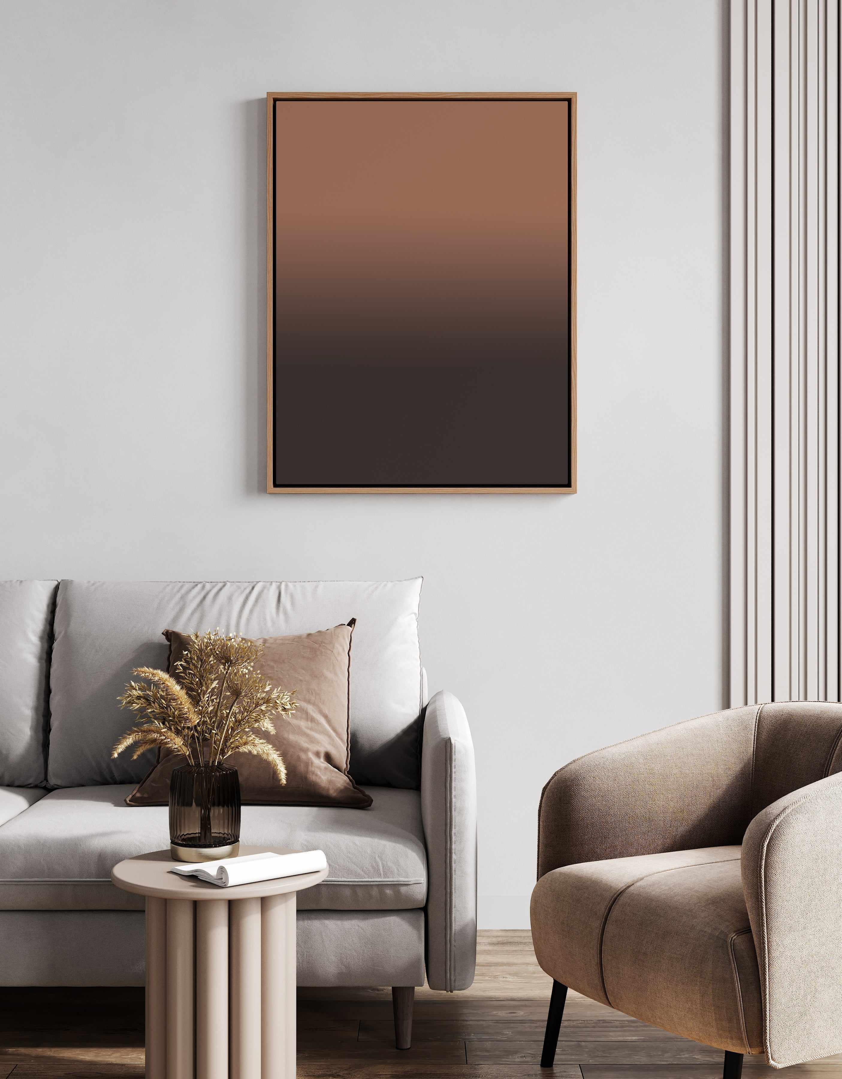 Soil - The Faded Collection | Framed Canvas Art Print from Olive et Oriel where you can shop wallpaper and artworks online