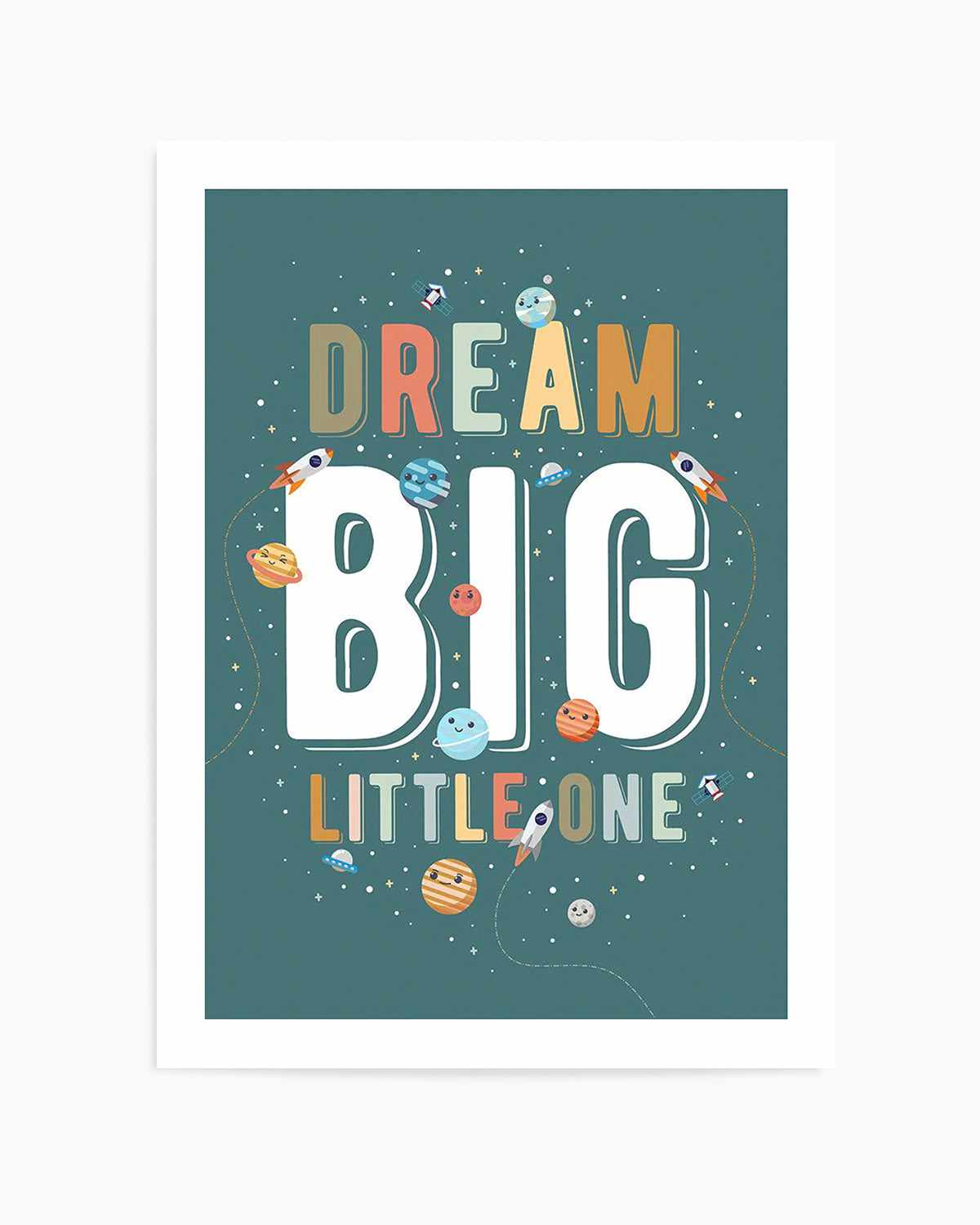 Solar | Dream Big Little One Art Print