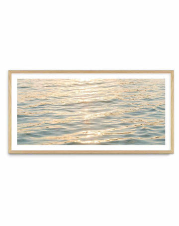 Sole Mare | Panoramic Art Print from Olive et Oriel where you can shop wallpaper and artworks online