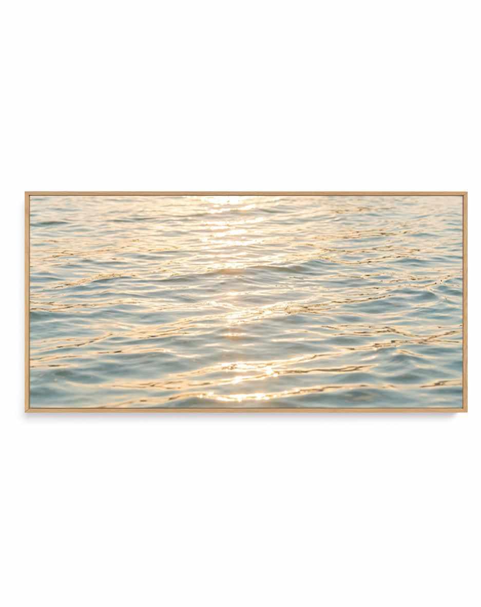 Sole Mare | Panoramic Canvas Art Print from Olive et Oriel where you can shop wallpaper and artworks online
