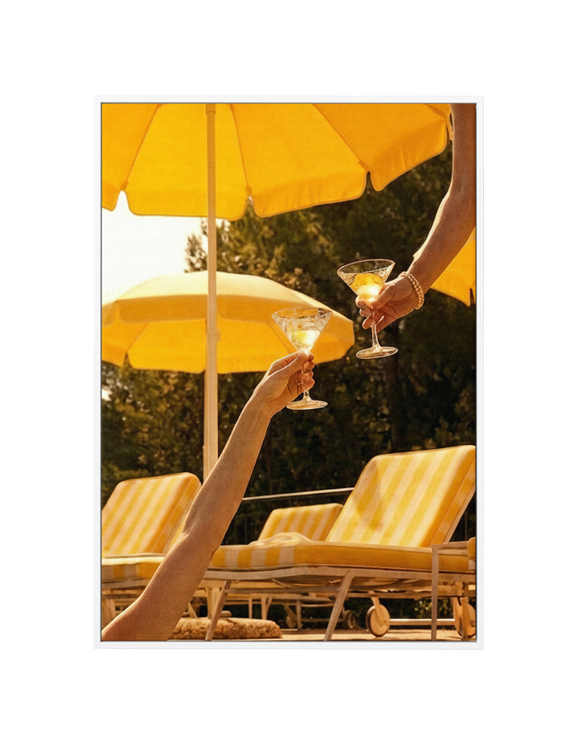 Soleil Society I | Framed Canvas Art Print