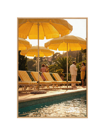 Soleil Society II | Framed Canvas Wall Art