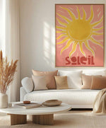 Soleil Sun | Framed Canvas Art Print