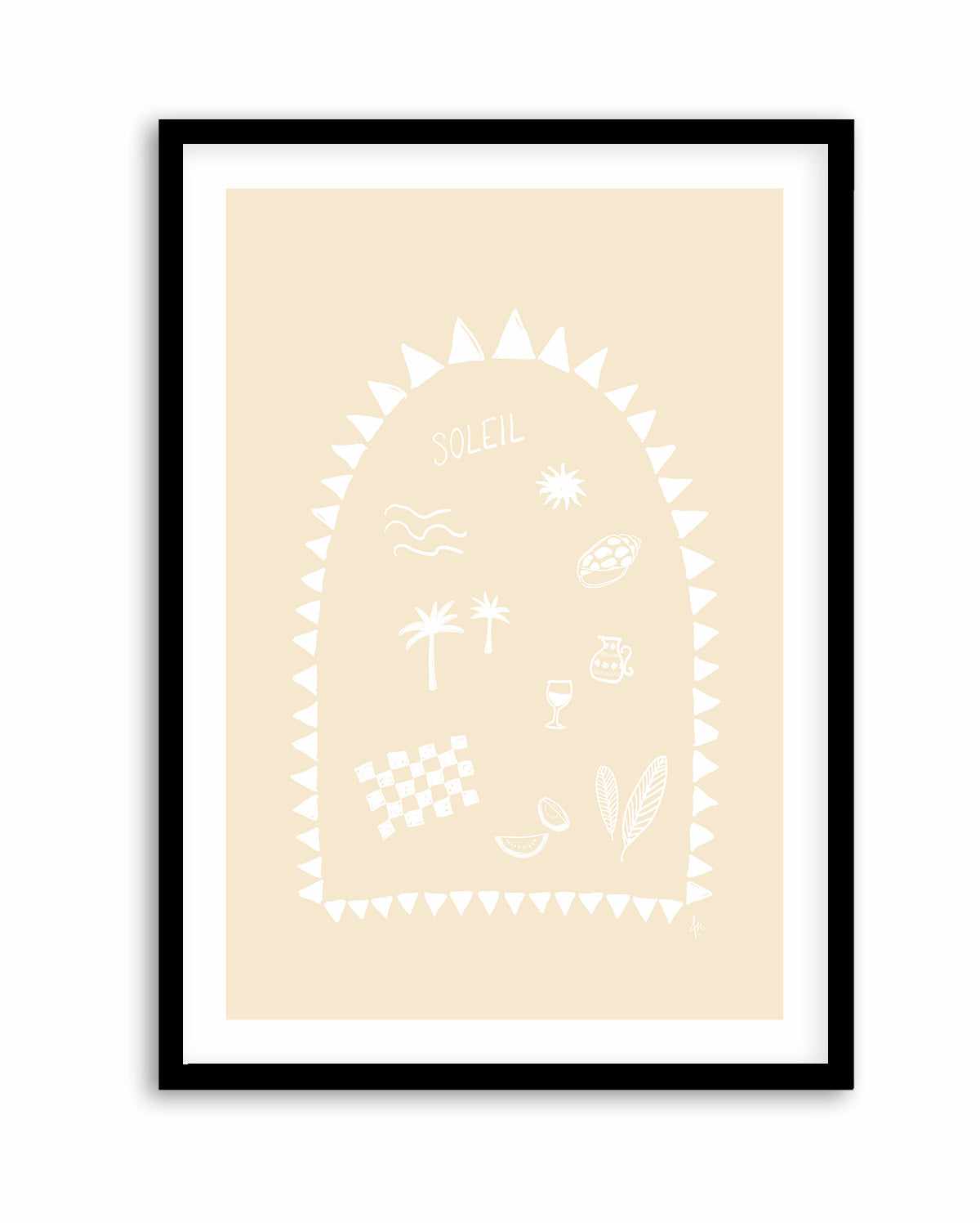 Soleil Beige by Anne Korako | Art Print