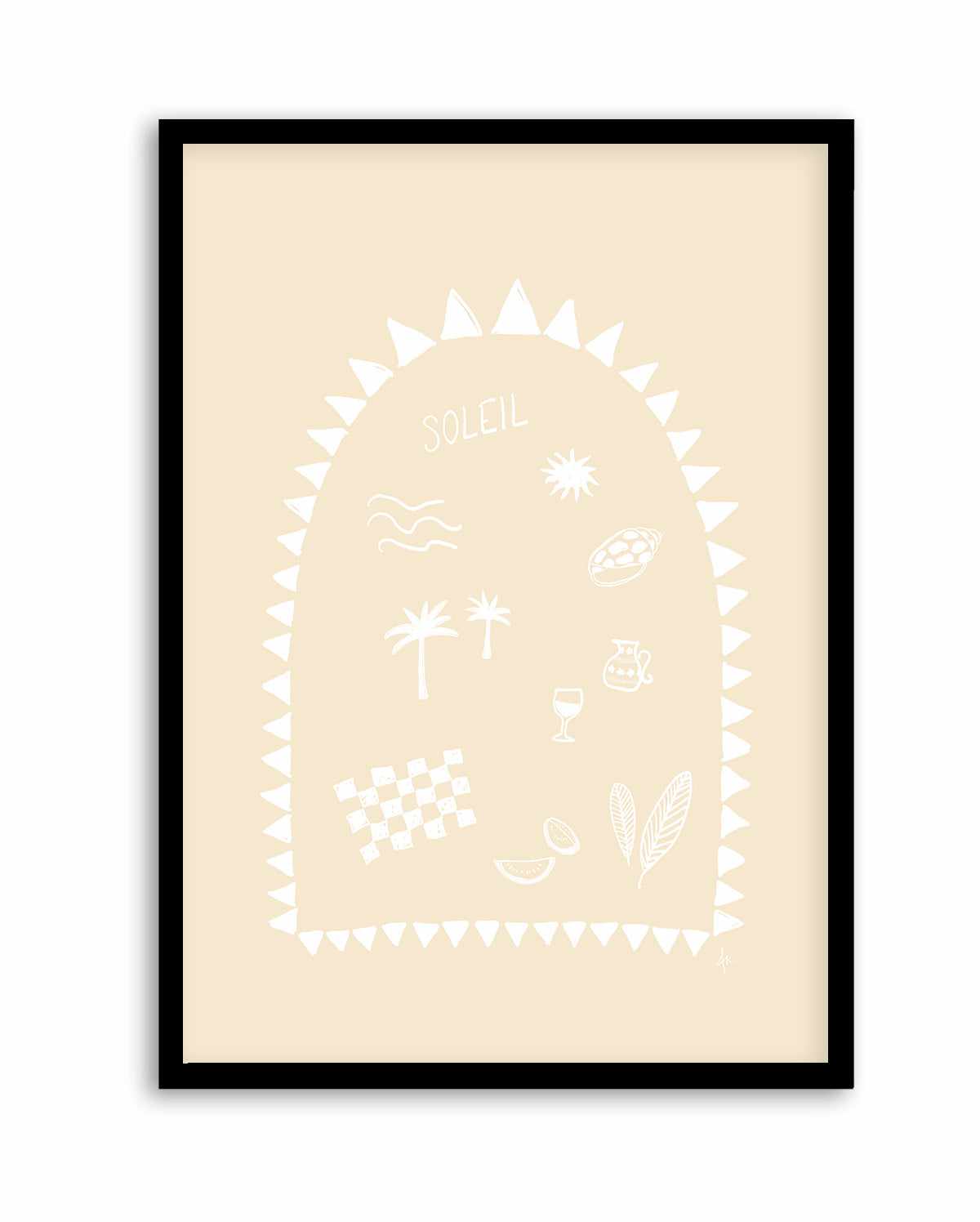 Soleil Beige by Anne Korako | Art Print