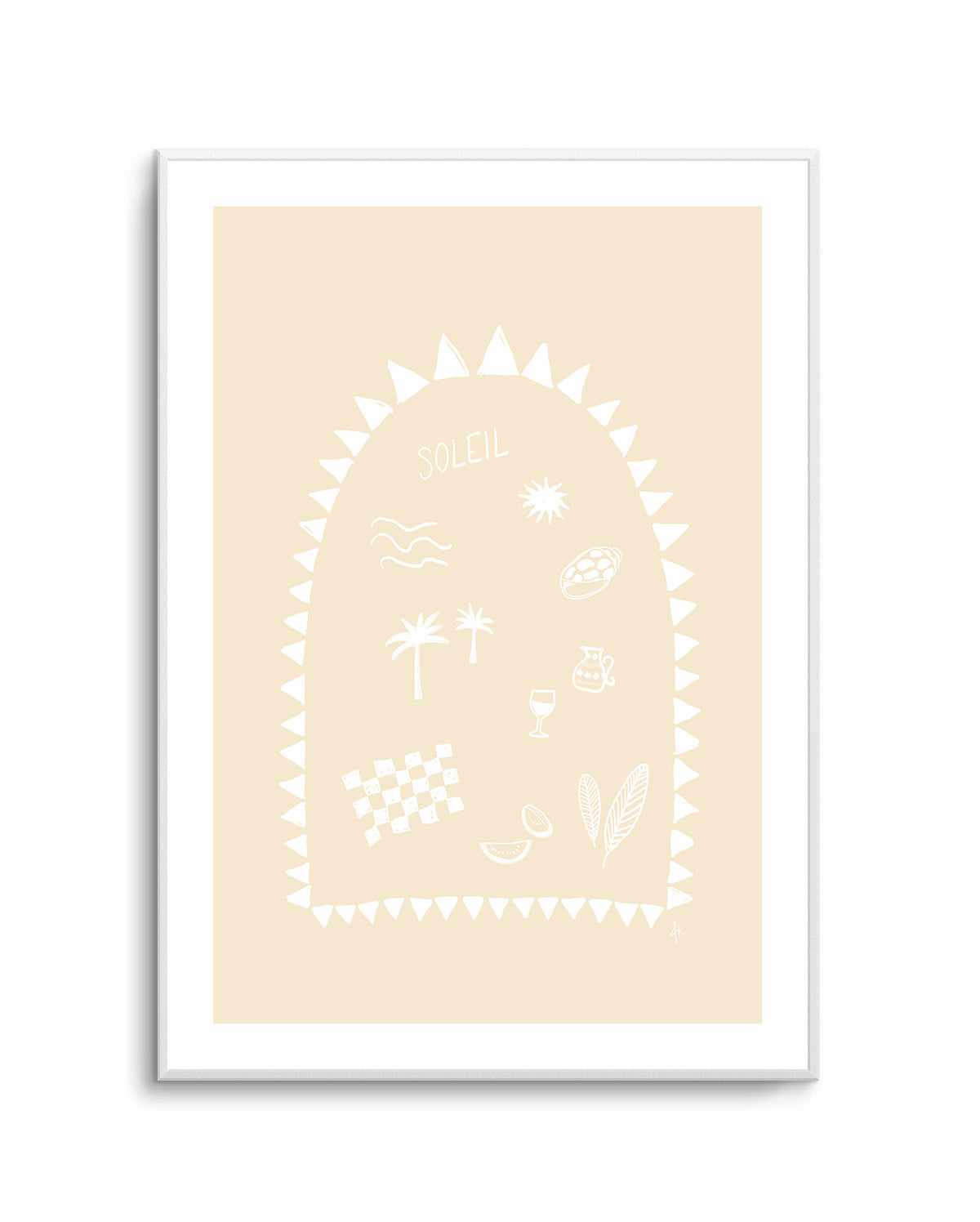 Soleil Beige by Anne Korako | Art Print