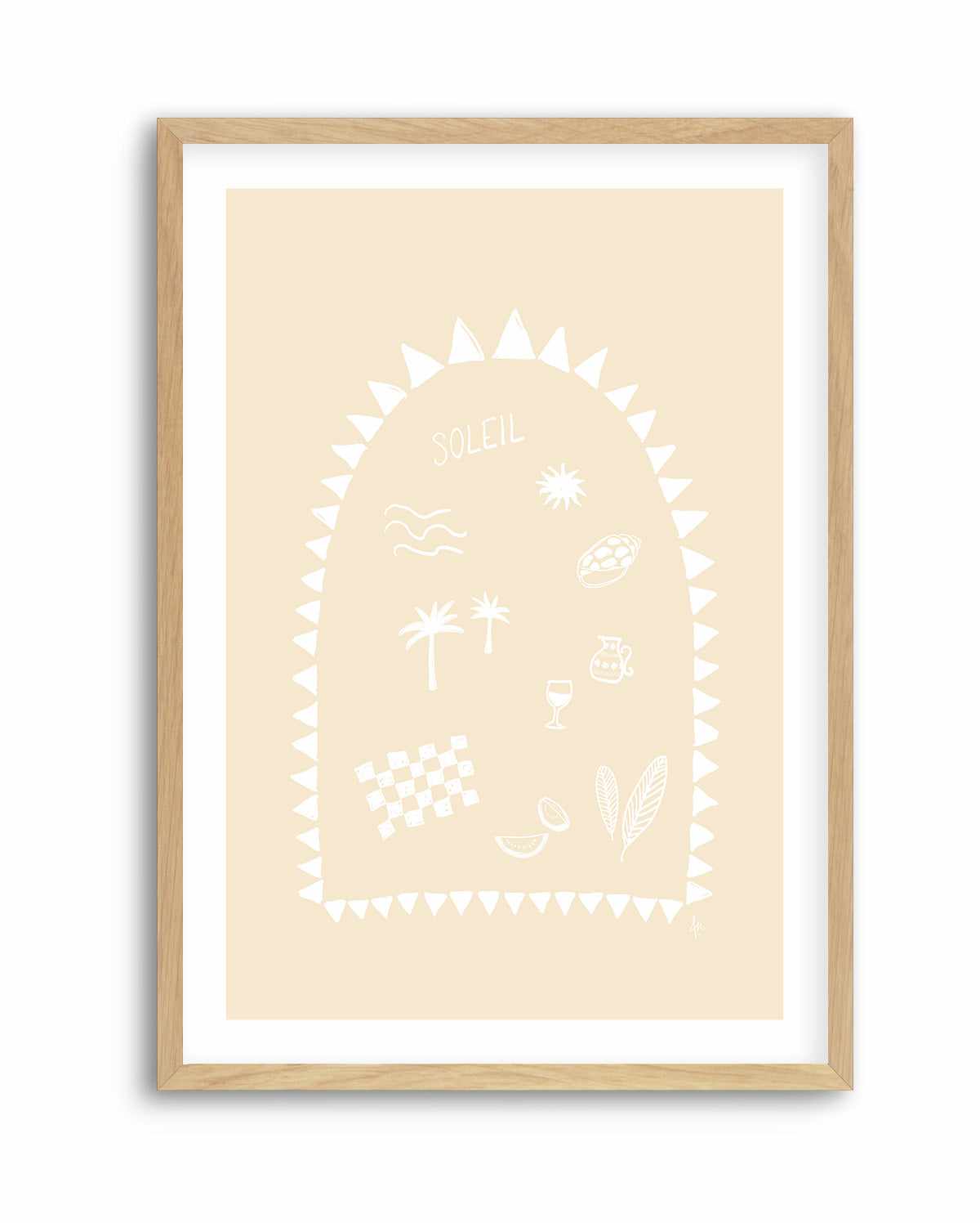 Soleil Beige by Anne Korako | Art Print