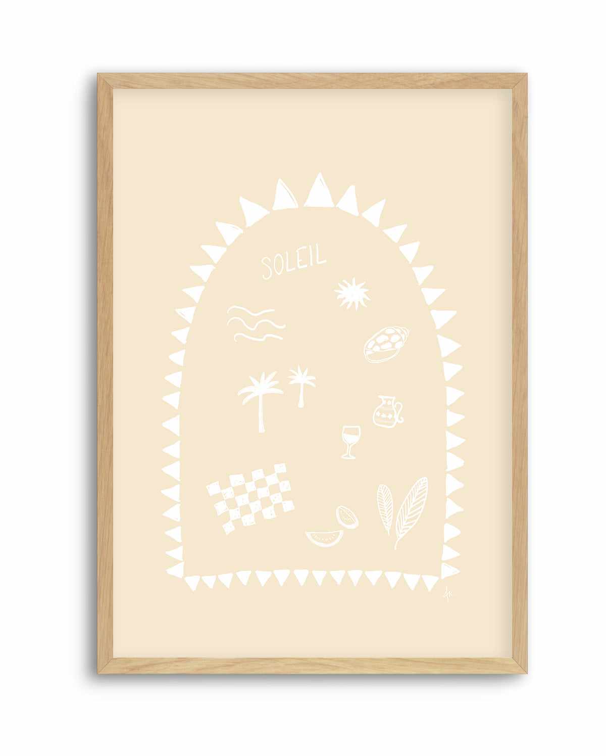 Soleil Beige by Anne Korako | Art Print