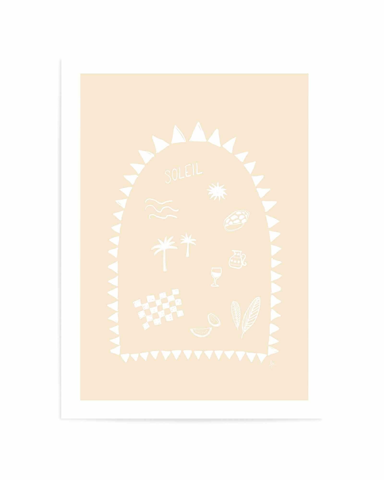 Soleil Beige by Anne Korako | Art Print