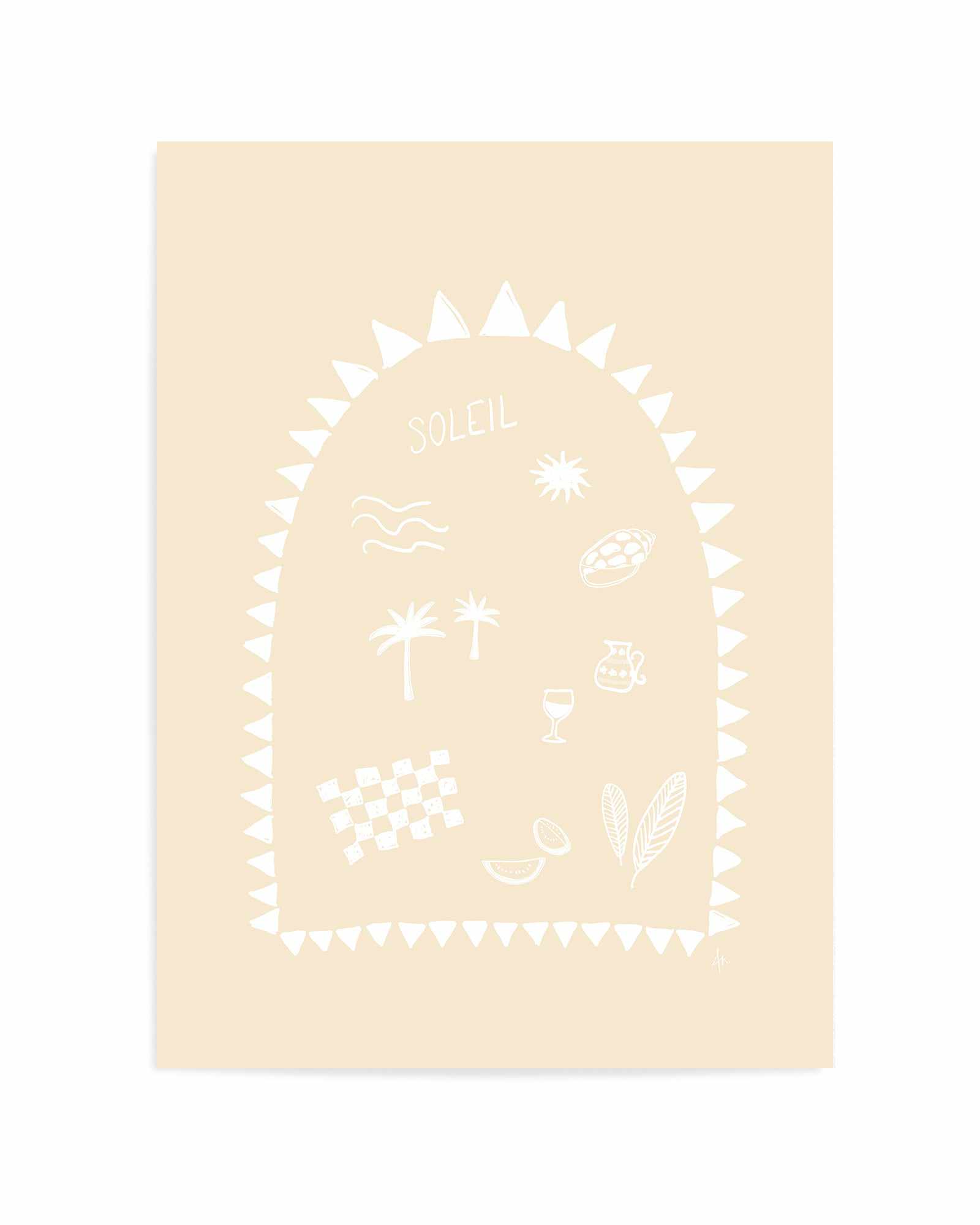 Soleil Beige by Anne Korako | Art Print