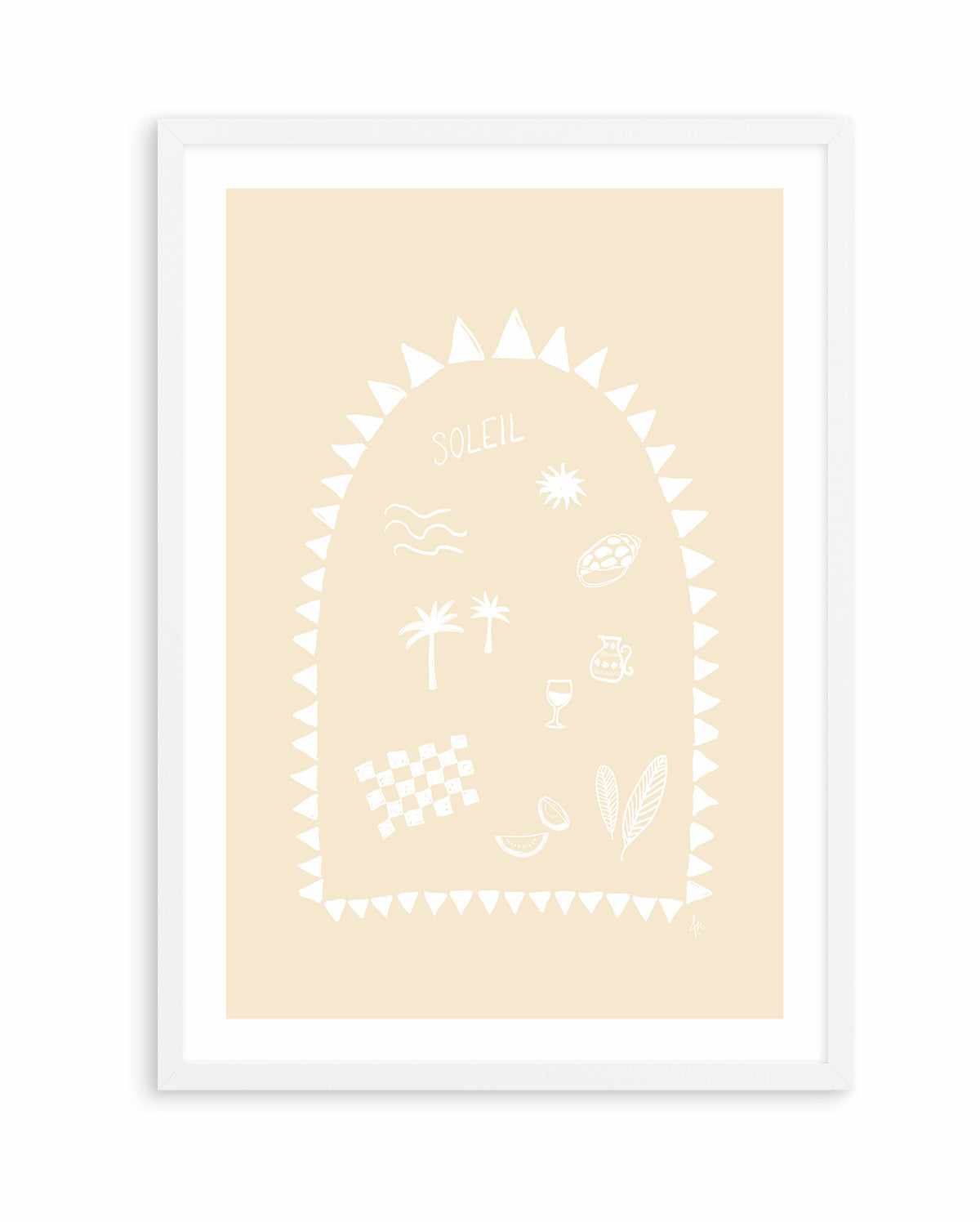 Soleil Beige by Anne Korako | Art Print