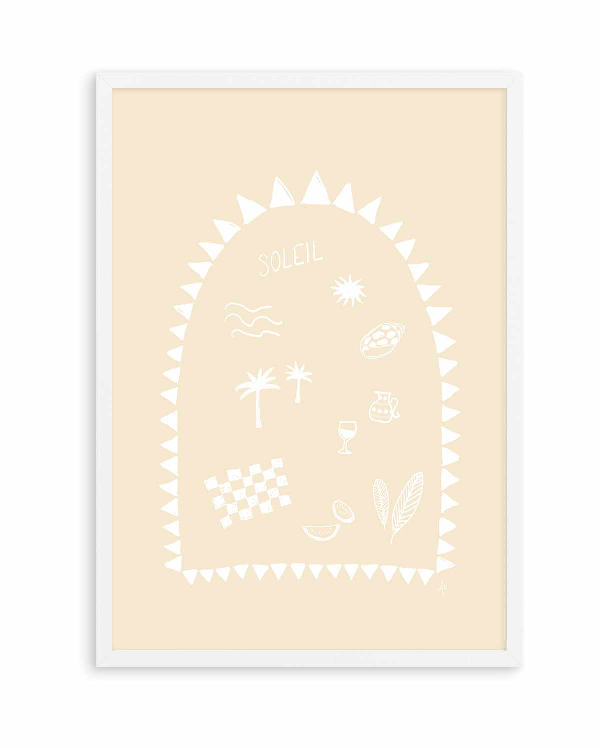 Soleil Beige by Anne Korako | Art Print