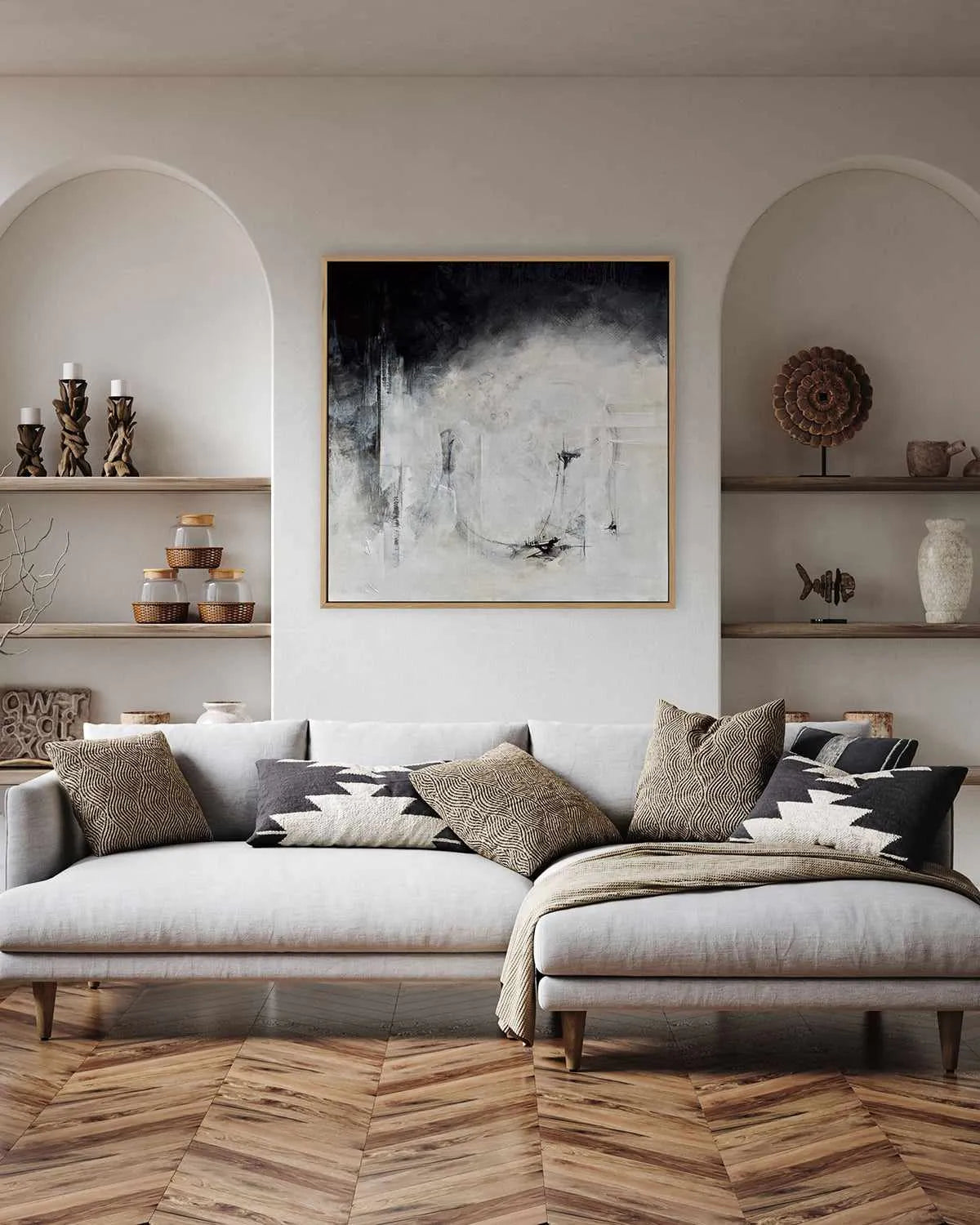 Solidarity by Karen Hale | Framed Canvas Art Print from Olive et Oriel where you can shop wallpaper and artworks online