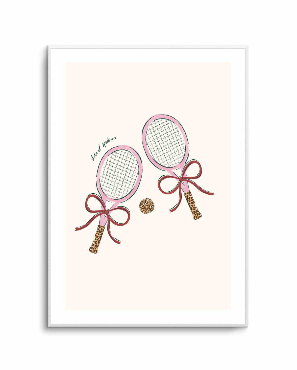 Solie et Sportive | Art Print