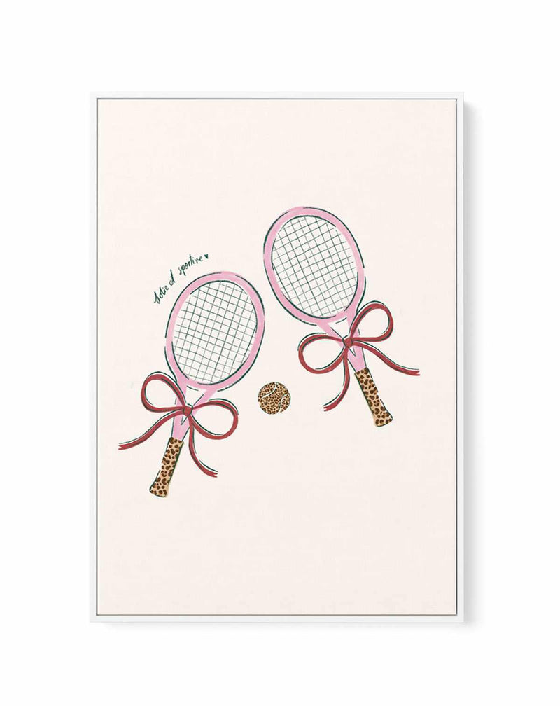 Solie et Sportive | Framed Canvas Art Print from Olive et Oriel where you can shop wallpaper and artworks online