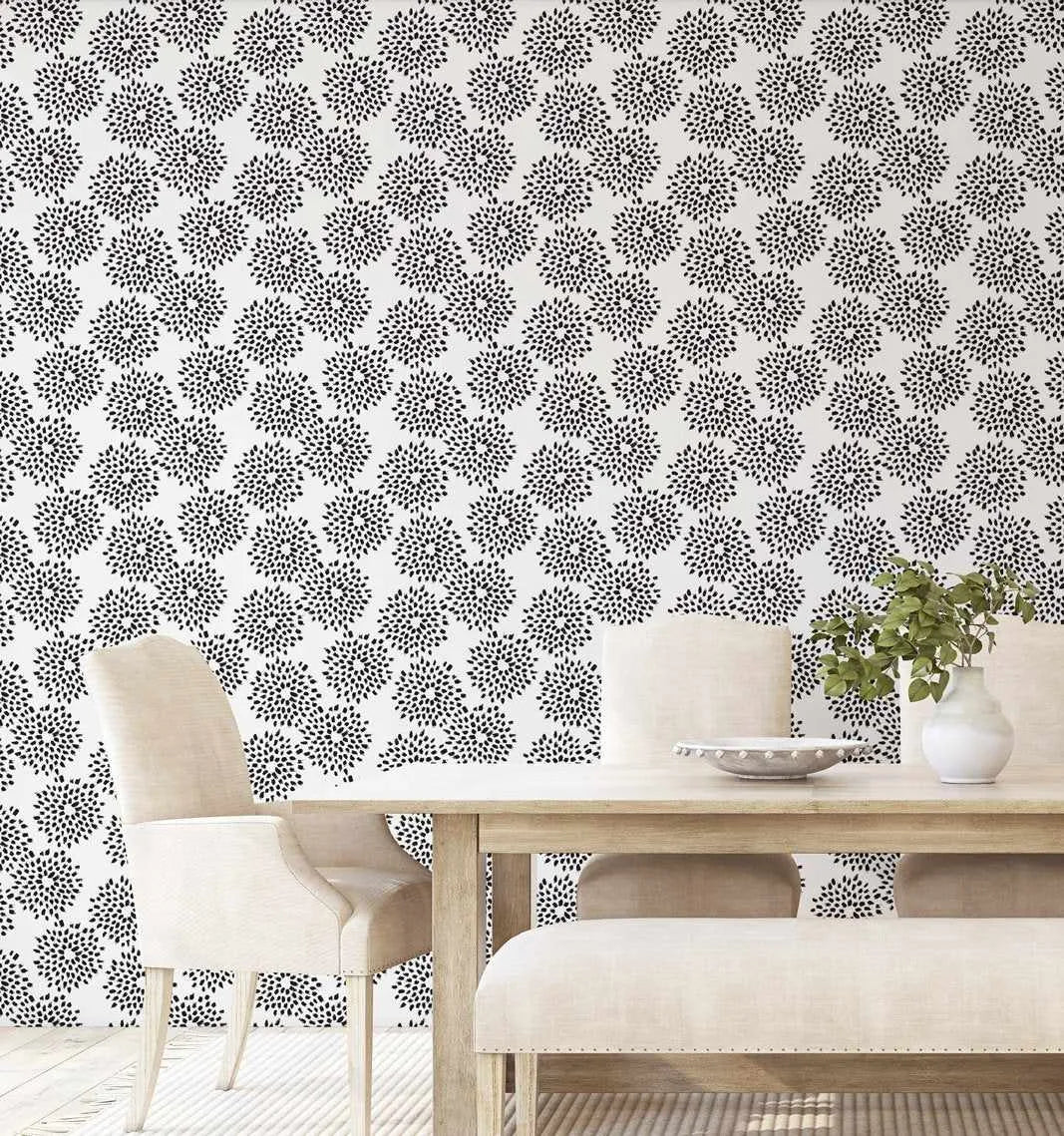 Soliel in Black Wallpaper-Wallpaper-Buy Kids Removable Wallpaper Online Our Custom Made Children‚àö¬¢‚Äö√á¬®‚Äö√ë¬¢s Wallpapers Are A Fun Way To Decorate And Enhance Boys Bedroom Decor And Girls Bedrooms They Are An Amazing Addition To Your Kids Bedroom Walls Our Collection of Kids Wallpaper Is Sure To Transform Your Kids Rooms Interior Style From Pink Wallpaper To Dinosaur Wallpaper Even Marble Wallpapers For Teen Boys Shop Peel And Stick Wallpaper Online Today With Olive et Oriel