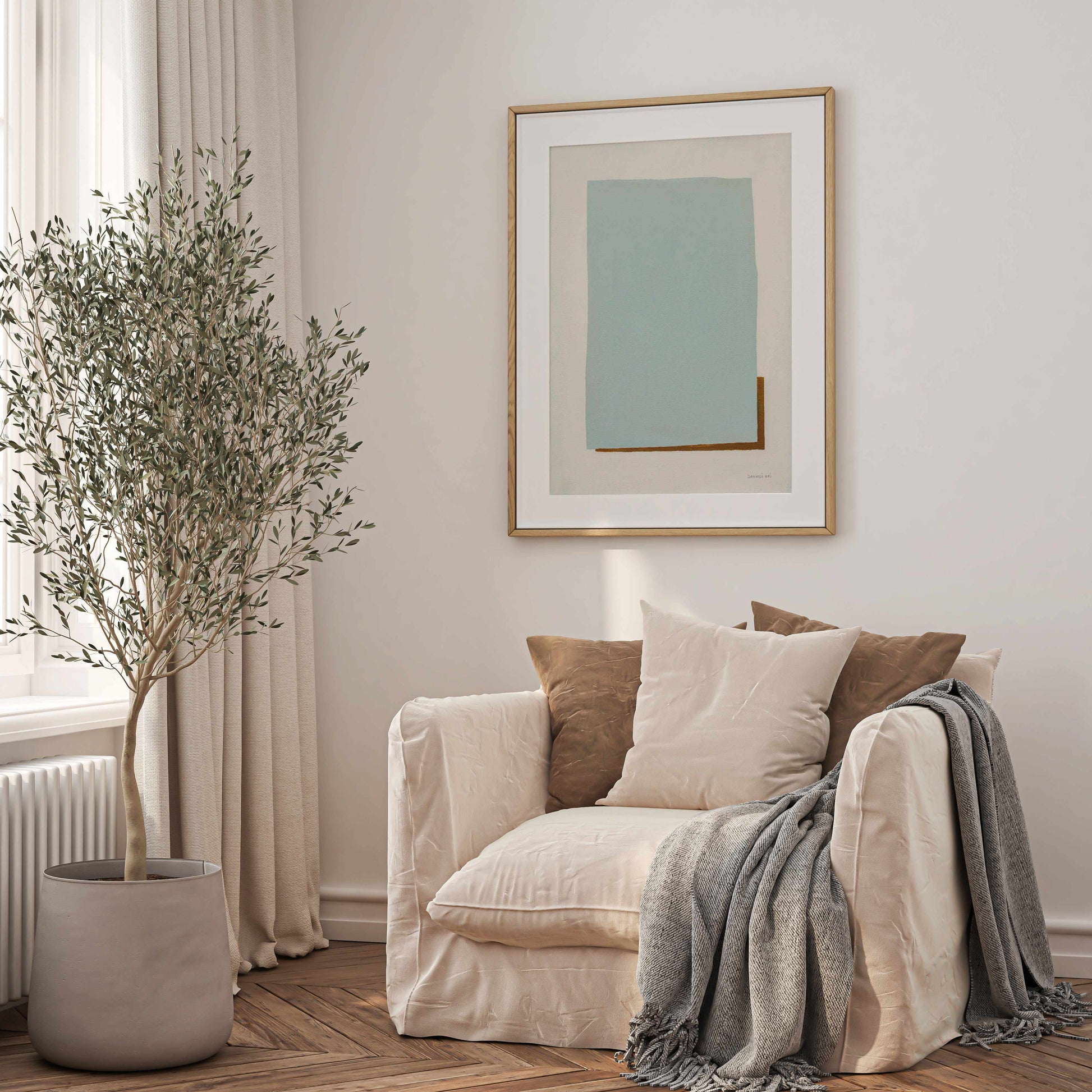 Solitaire | Art Print from Olive et Oriel where you can shop wallpaper and artworks online