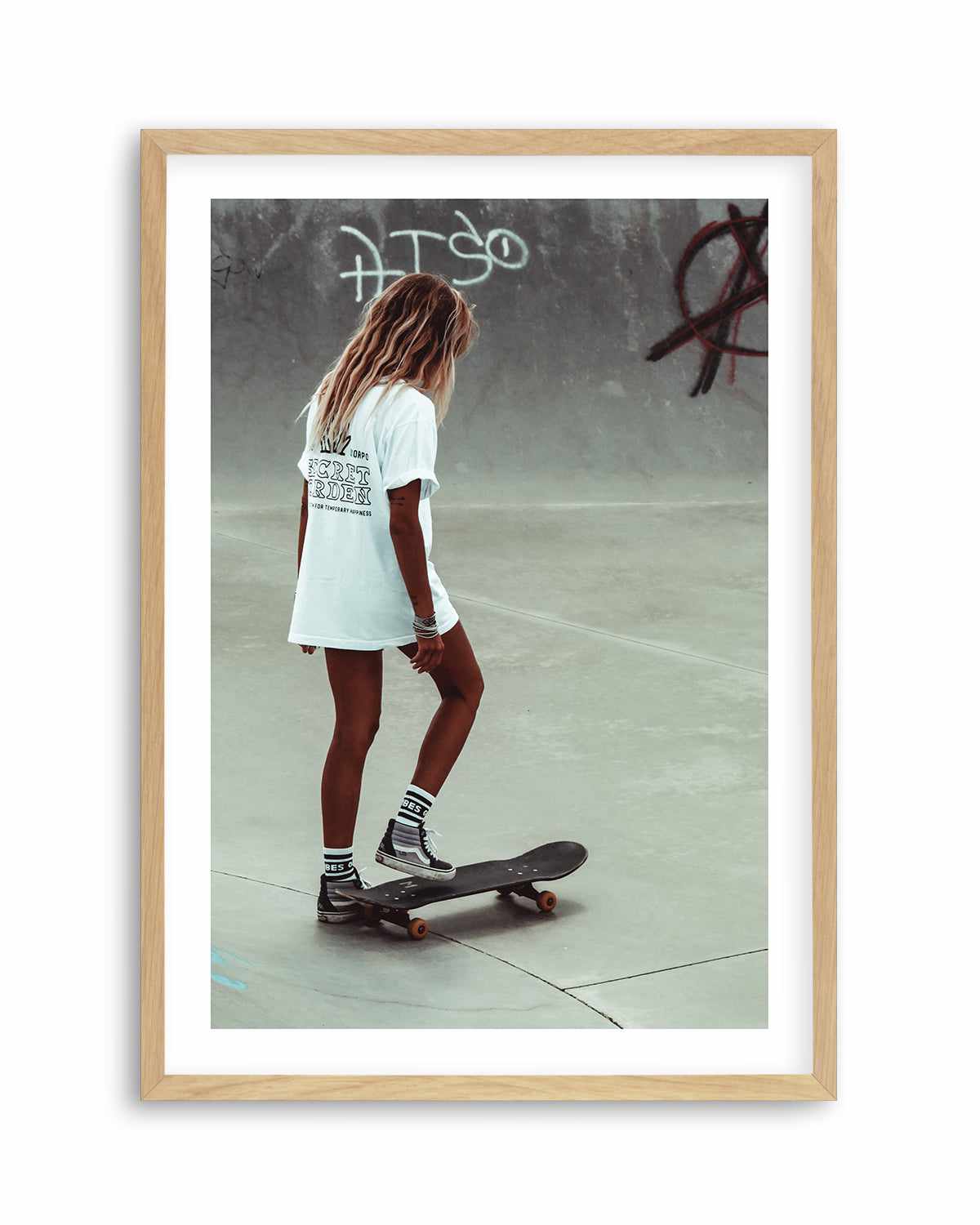 Solo Skate by Marina Brisset Art Print