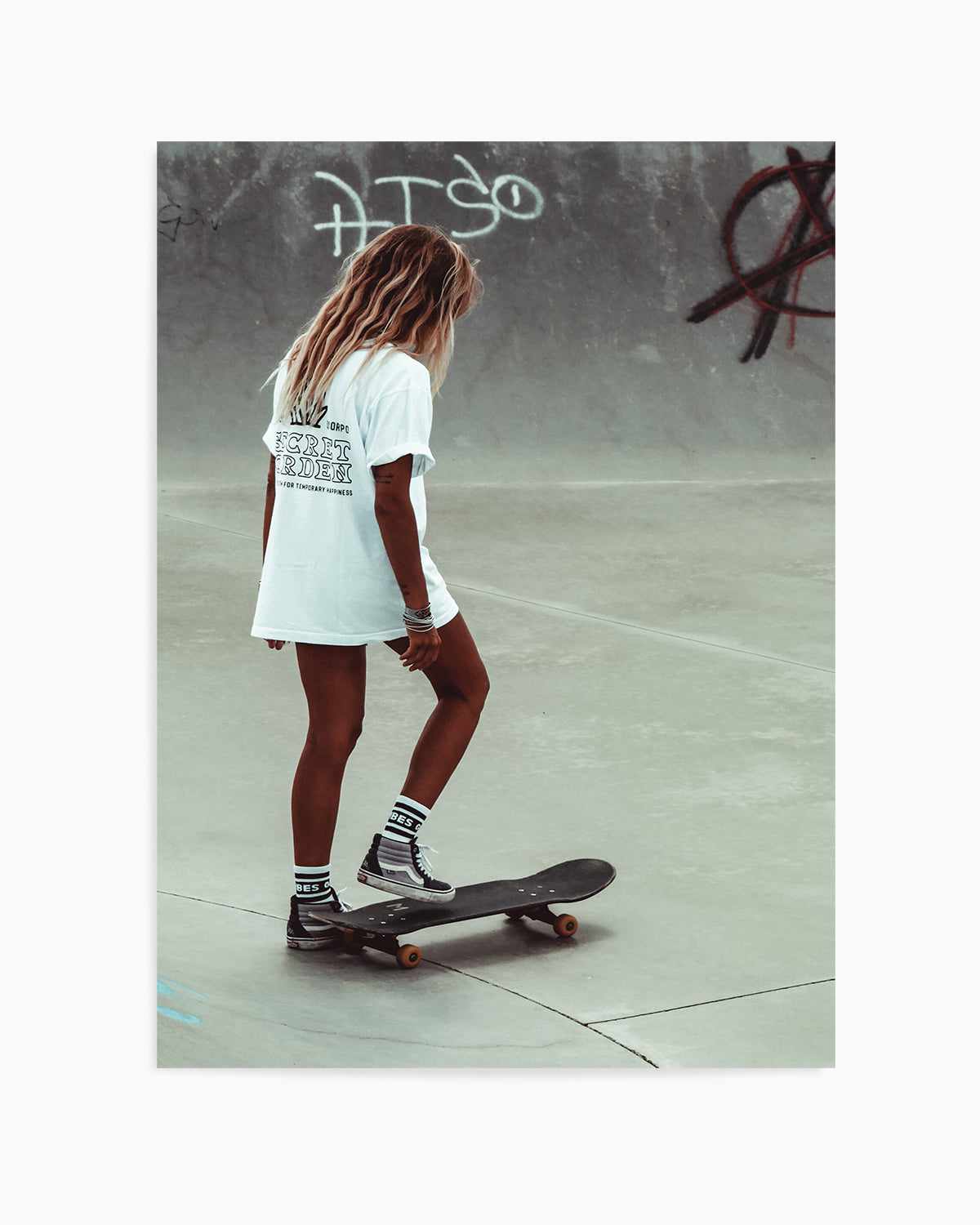 Solo Skate by Marina Brisset Art Print