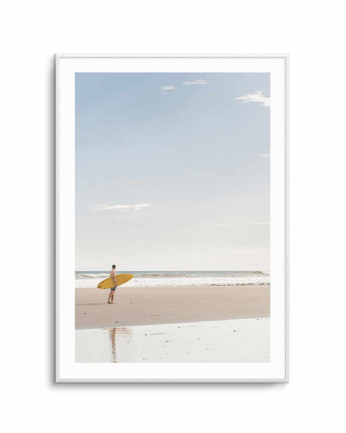 Solo Surf Art Print