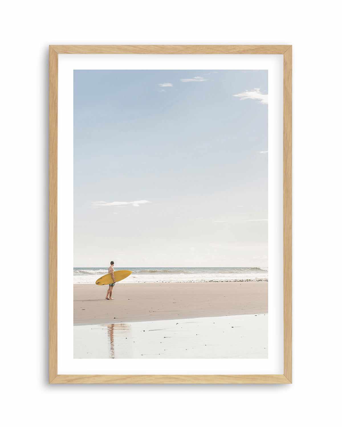 Solo Surf Art Print